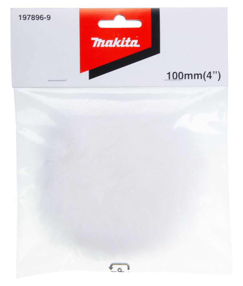 Almohadilla de Lana de 100 Mm Makita 197896-9 abrasivo pulido - Imagen 2