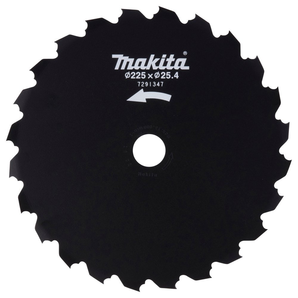 Cuchilla, 225 Mm Makita 199872-9 gasolina jardín