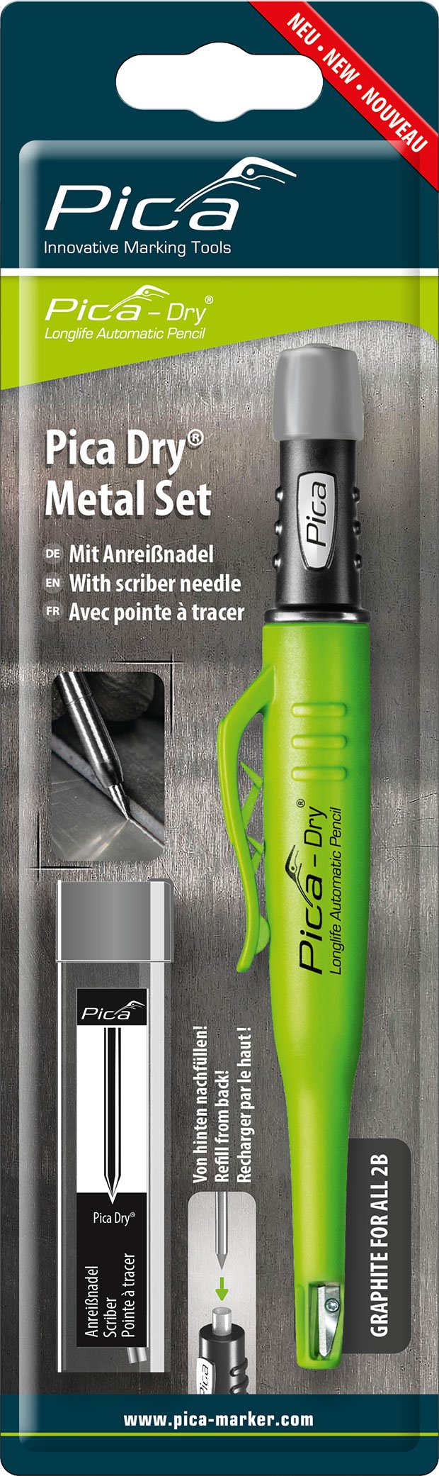 Pack Pica Dry + punta trazadora metal duro