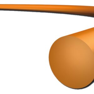 Hilo de Nylon 2,4 Mm X 87 M Makita 369224793 Naranja gasolina jardín