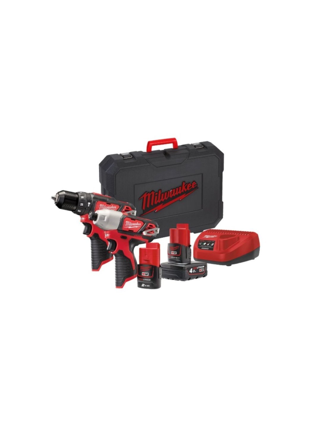 Powerpack M12 M12BPP2B-421C 4933443497 Milwaukee 0 AH Plata herramienta batería