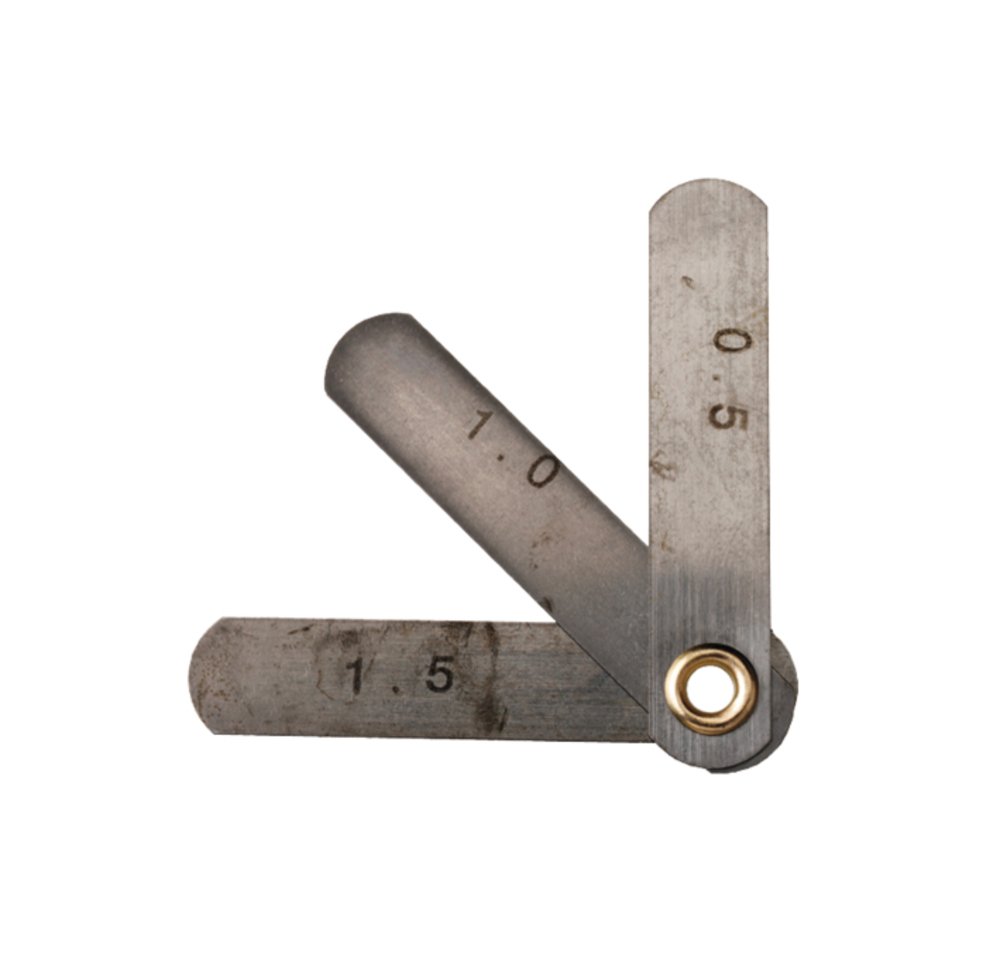Juego de GALGAS1,0 / 1,5 / 2,0 Mm Makita 762007-1 trabajo metal