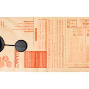 Bolsa de Papel de Filtro, 5 Unidades Makita 83132BEK aspirador extractor