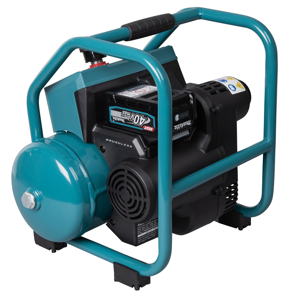 GZ Compresor de Aire Xgt® Makita AC001 2075 M 302X434 herramienta batería 6 L - Solo máquina (sin batería ni cargador) - Imagen 3