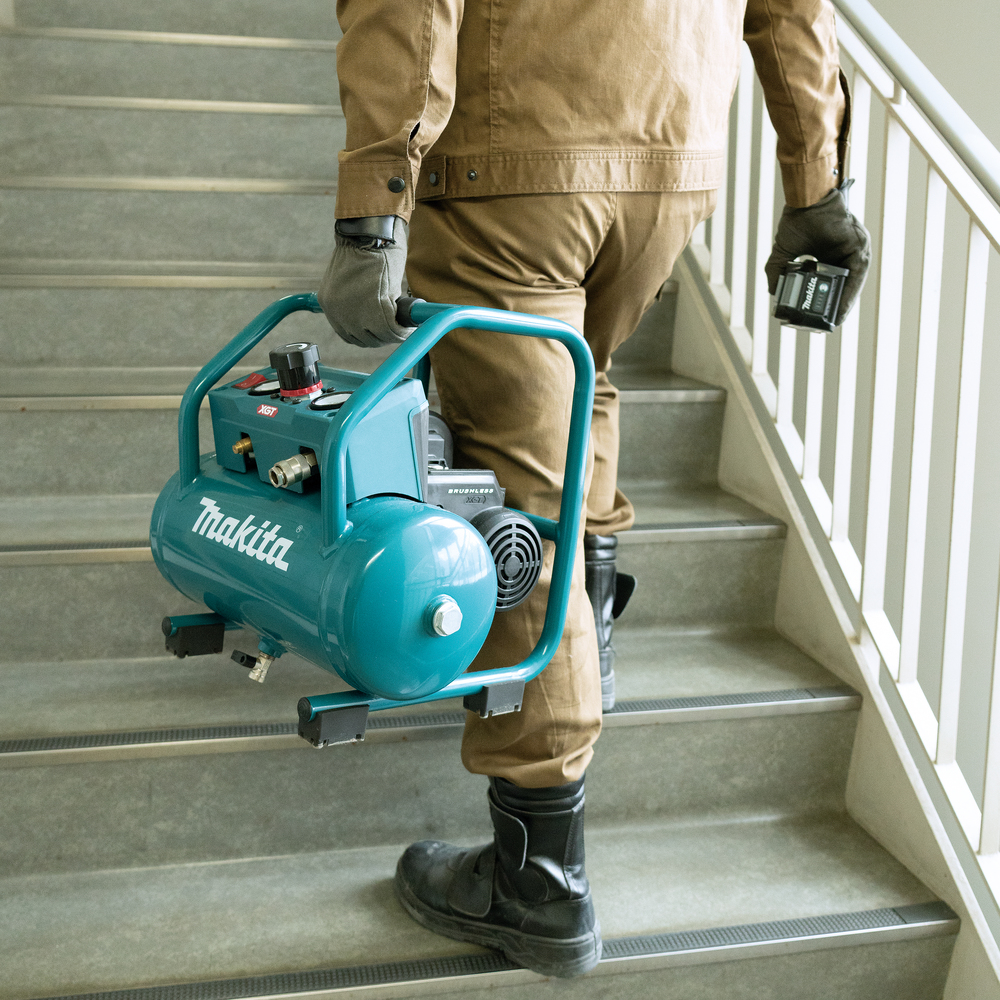 GZ Compresor de Aire Xgt® Makita AC001 2075 M 302X434 herramienta batería 6 L - Solo máquina (sin batería ni cargador) - Imagen 17