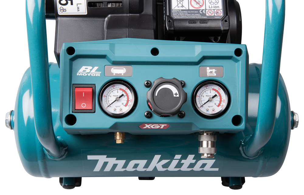 GZ Compresor de Aire Xgt® Makita AC001 2075 M 302X434 herramienta batería 6 L - Solo máquina (sin batería ni cargador) - Imagen 11