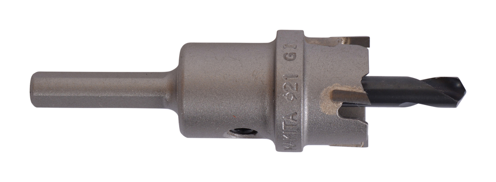 Broca TCT de Corona 6 X 21 Mm, HM Makita B-00929 6X21 Mm Inox perforación fijación acero inoxidable · aluminio