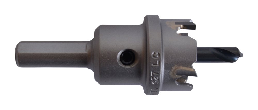 Broca TCT de Corona 10 X 27 Mm, HM Makita B-00957 10X27 Mm Inox perforación fijación acero inoxidable · aluminio
