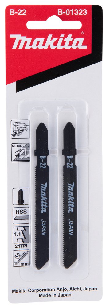 Sierra de Calar 75 X 0,9 Mm Makita B-01323 75X0 Latón corte acero inoxidable · aluminio - Imagen 2