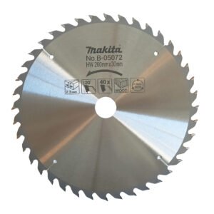 Disco T C T 260 Mm Makita B-05072 260X30X2 corte