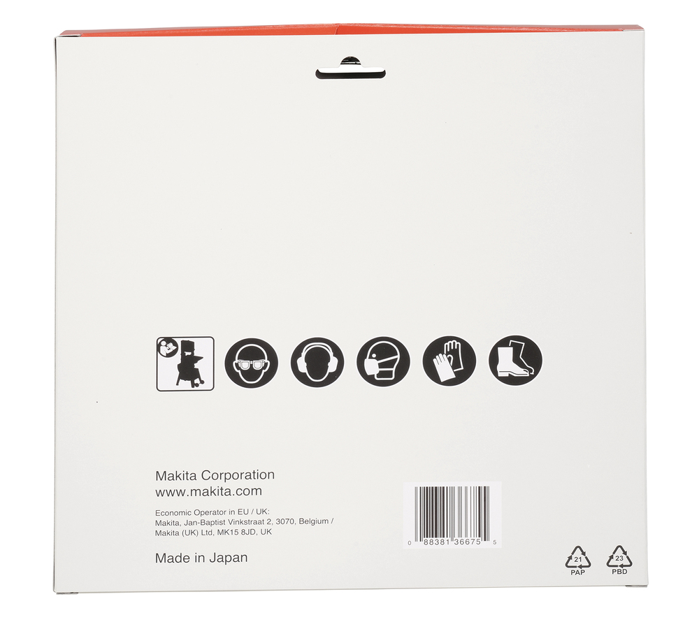 Sierra de Banda, Hcs, 2 240 X 6 Mm, 6 Tpi, 3 Piezas Makita B-16689 240X6 Mm corte - Imagen 4