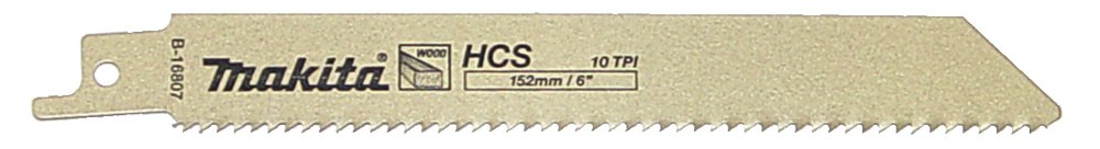Sierra de Sable 152 X 0,8 Mm Makita B-16807 152X0 Mate corte
