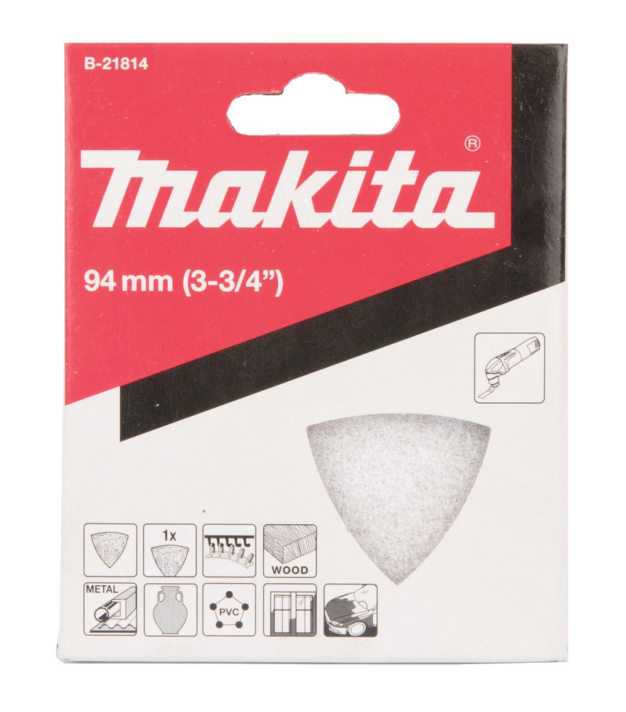 Cleaning Fleece 94 Mm Makita B-21814 Mate abrasivo pulido aluminio - Imagen 2