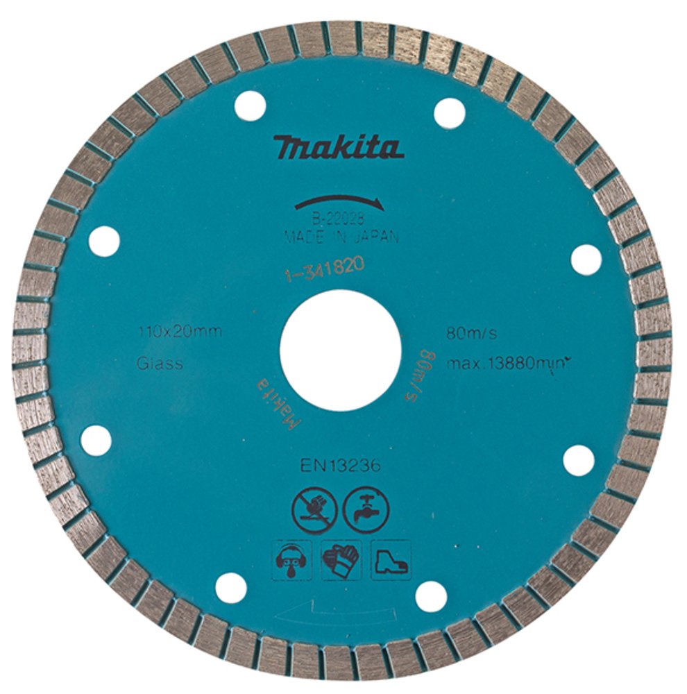 Diamante Disc Turbo Makita B-22028 110X1 9X20 Mm disco