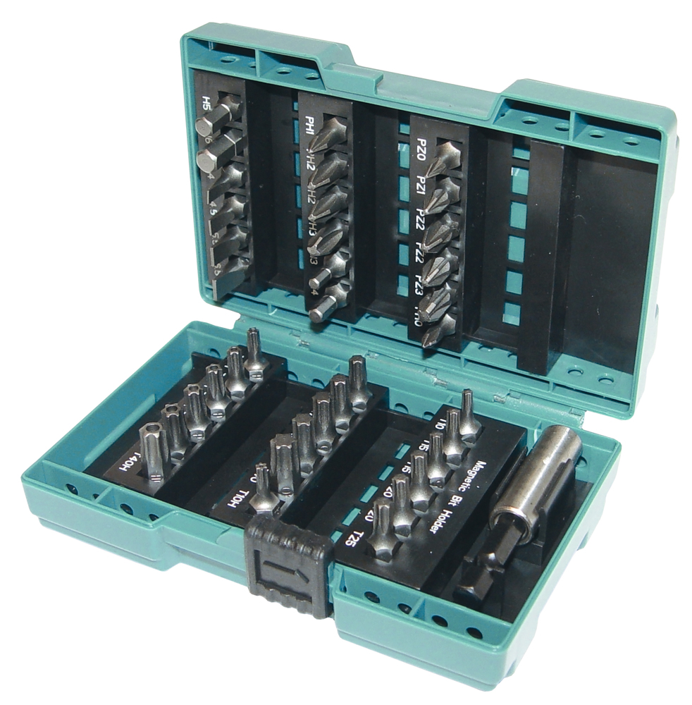 Estuche de Puntas 37 Piezas Makita B-28606 25 Mm 60 Mm perforación fijación