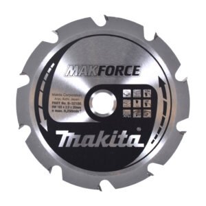 Disco Sierra Circular , Makparace T C T, 165 X 20 Mm, 10 D Makita B-32100 165X20 Mm corte