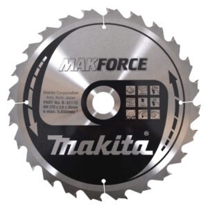 Disco Sierra Circular , Makparace T C T, 270 X 30 Mm, 24 D Makita B-32172 270X30 Mm corte