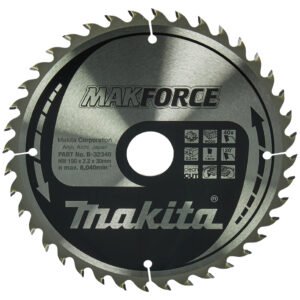 Disco Sierra Circular , Makparace T C T, 190 X 30 Mm, 40 D Makita B-32340 190X30 Mm corte
