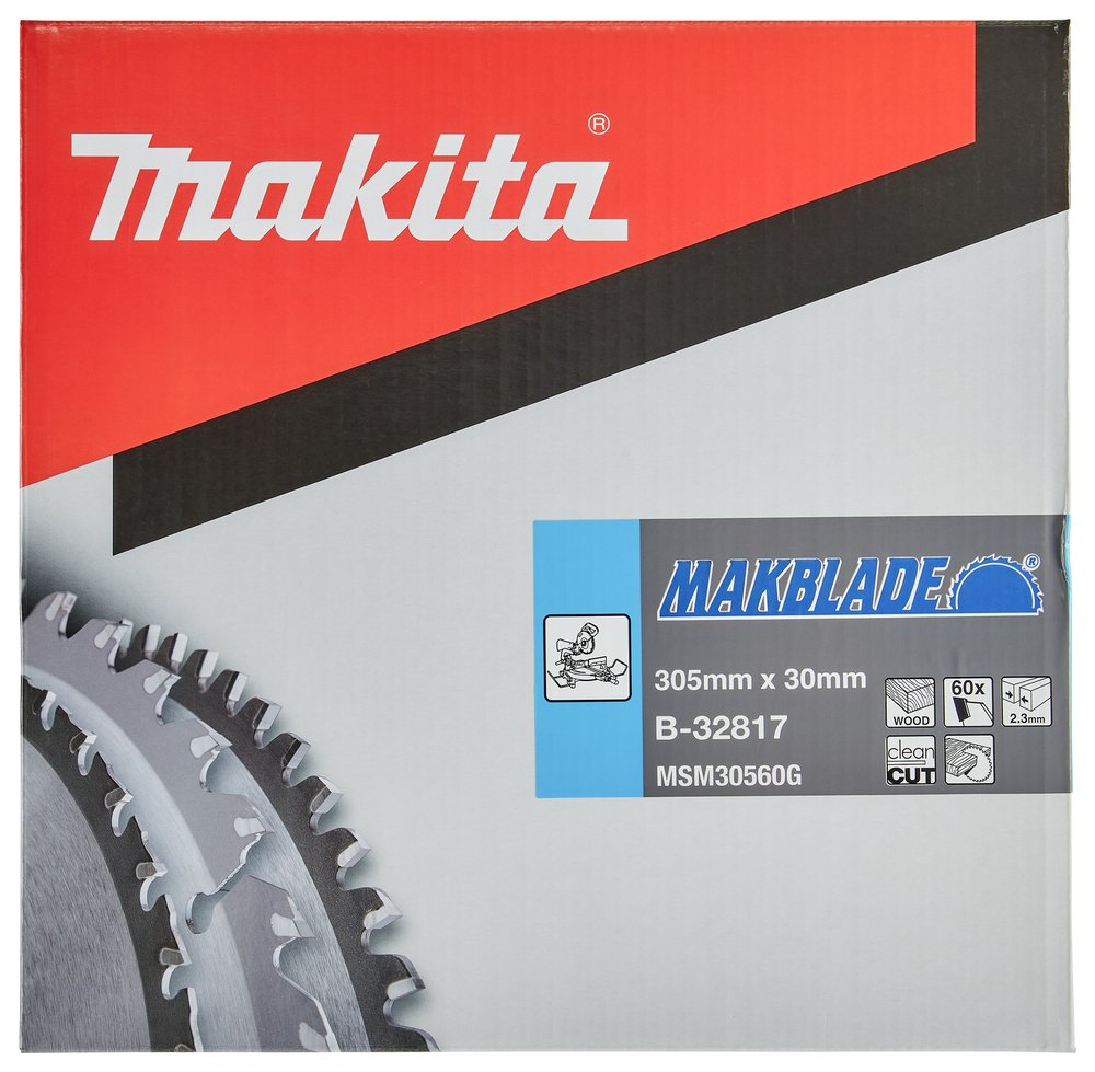 Disco Sierra Circular , Makblade T C T, 305 X 30 Mm, 60 D Makita B-32817 305X30 Mm corte - Imagen 3