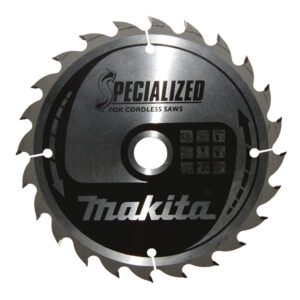 Disco Sierra Circular , Specialized T C T, 165 X 20 Mm, 24 D Makita B-32904 165X20 Mm corte