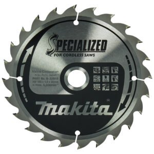 Disco Sierra Circular T C T, 165 X 20 Mm, 24 D Makita B-32910 165X20 Mm corte