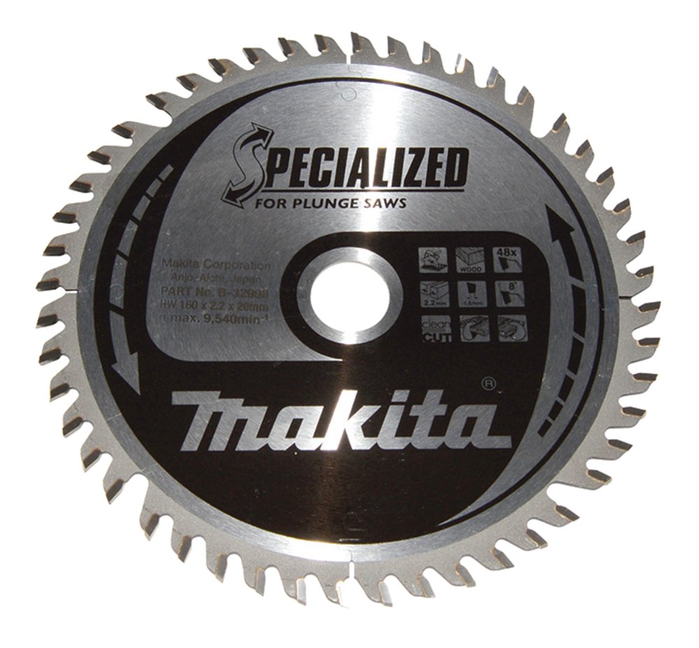Disco Sierra Circular , Specialized T C T, 160 X 20 Mm, 48 D Makita B-32998 160X20 Mm corte
