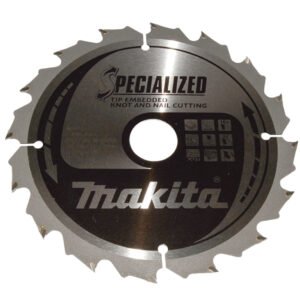 Disco Sierra Circular , Specialized T C T, 185 X 30 Mm, 16 D Makita B-33043 185X30 Mm corte