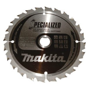Disco Sierra Circular , Specialized T C T, 165 X 20 Mm, 24 D Makita B-33093 165X20 Mm corte