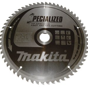 Disco Sierra Circular , Specialized T C T, 270 X 30 Mm, 60 D Makita B-33211 270X30 Mm corte
