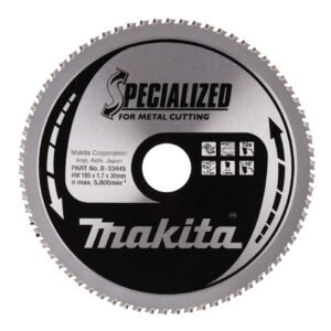 Disco Sierra Circular , Specialized T C T, 185 X 30 Mm, 70 D Makita B-33445 185X30 Mm Mate corte
