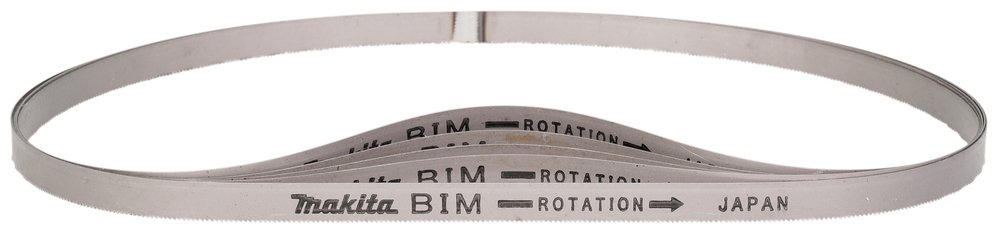 Sierra de Banda, Bim, 13 X 0,5 X 835 Mm, 18 Tpi, 5 Piezas Makita B-40559 13X0 Inox corte acero inoxidable - Imagen 3