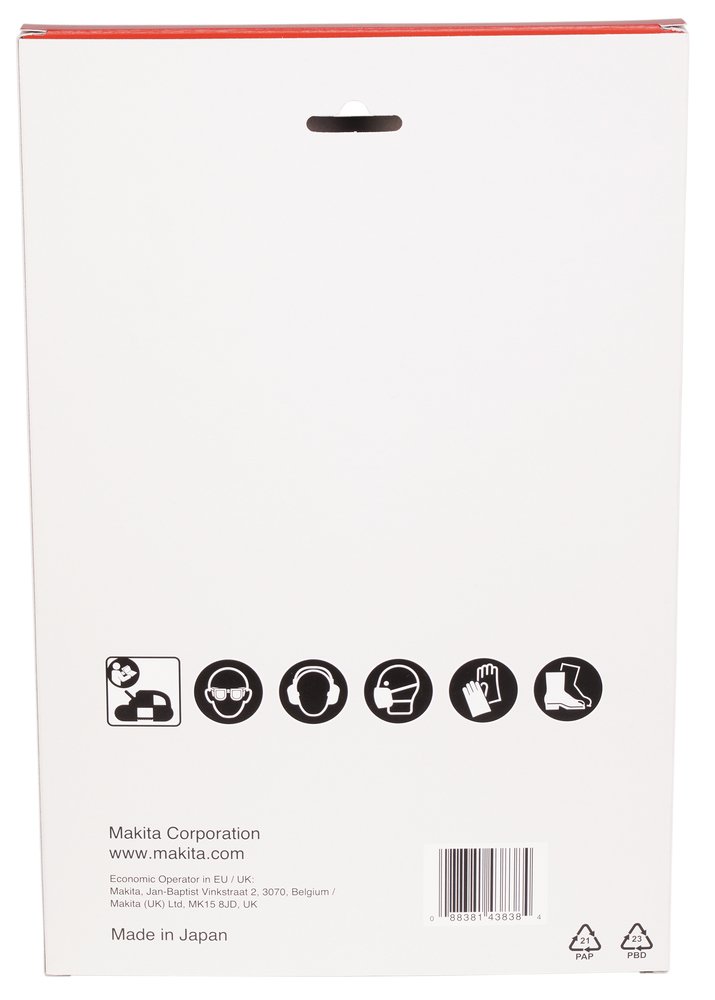 Sierra de Banda, Bim, 13 X 0,5 X 835 Mm, 18 Tpi, 5 Piezas Makita B-40559 13X0 Inox corte acero inoxidable - Imagen 5