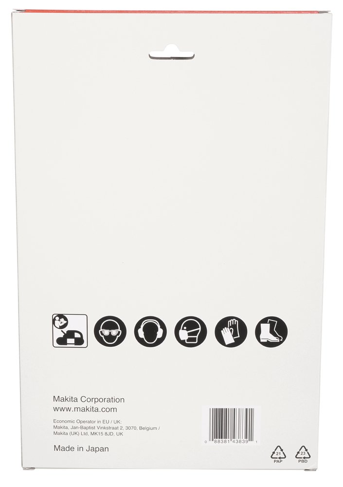 Sierra de Banda, Bim, 13 X 0,5 X 835 Mm, 24 Tpi, 5 Piezas Makita B-40565 13X0 Inox corte acero inoxidable - Imagen 4