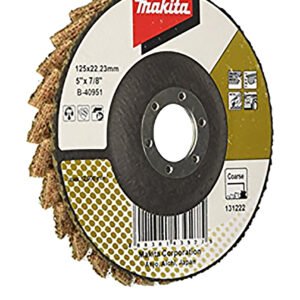 Disco de Láminas 125 X 22,23 Mm Makita B-40951 125X22 Inox trabajo metal acero inoxidable