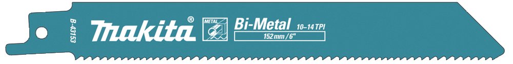 Sierra de Sable 152 X 1,25 Mm Makita B-43153 152X1 Mate corte