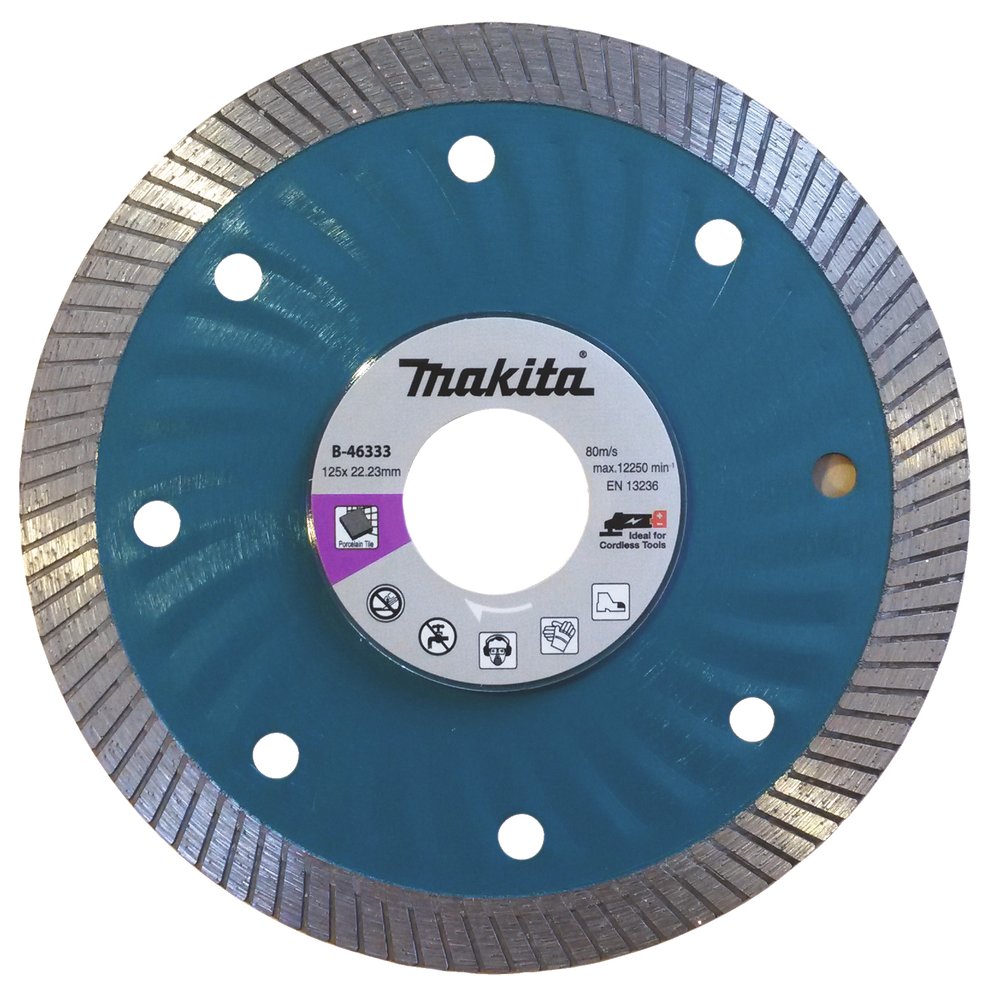 Disco de Diamante 125 X 22,23 Mm Makita B-46333 125X22 Azul altura máx. 10 m