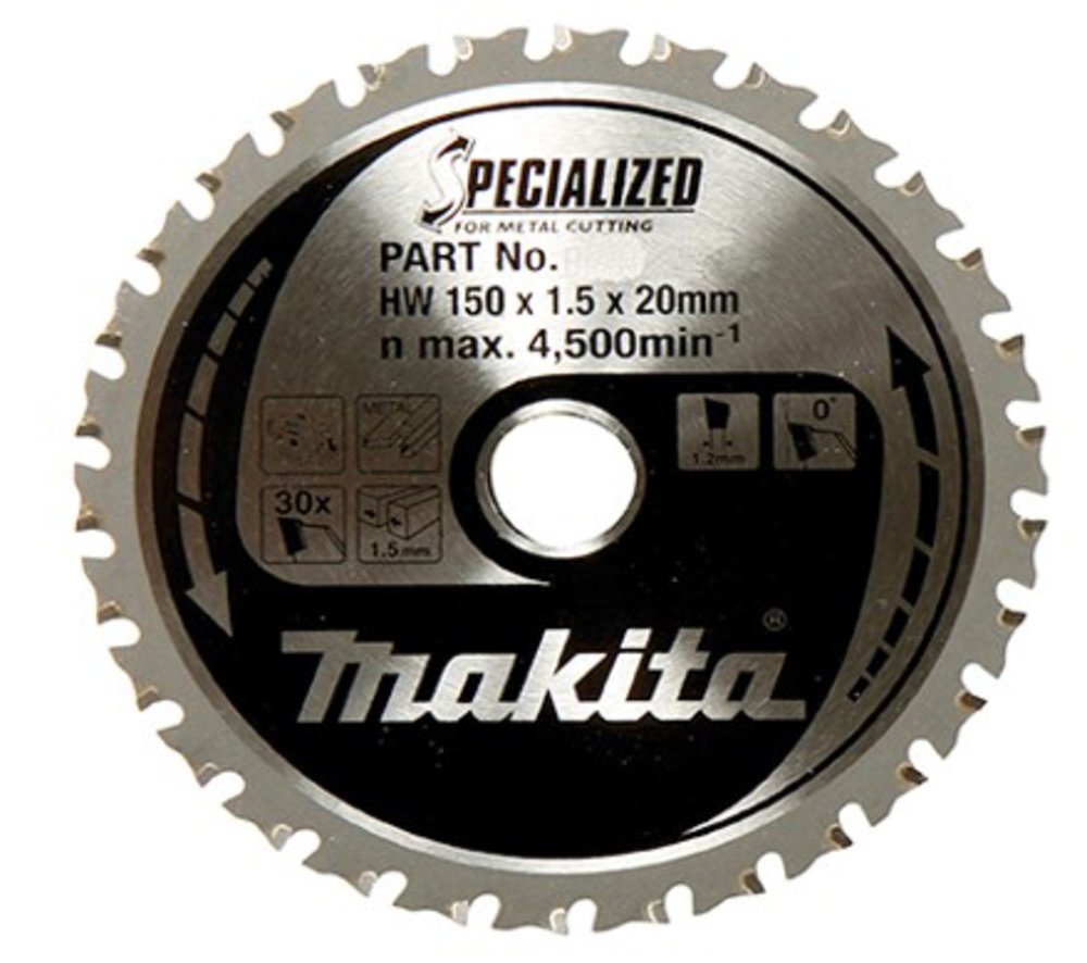 Disco Sierra Circular , Specialized T C T, 150 X 20 Mm, 32 D Makita B-47036 150X20 Mm Mate corte