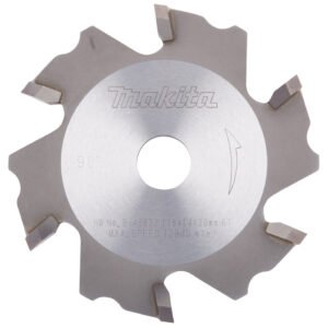 Disco Fresador T C T, 118 X 20 Mm, 6 D Makita B-48832 118X20 Mm corte aluminio