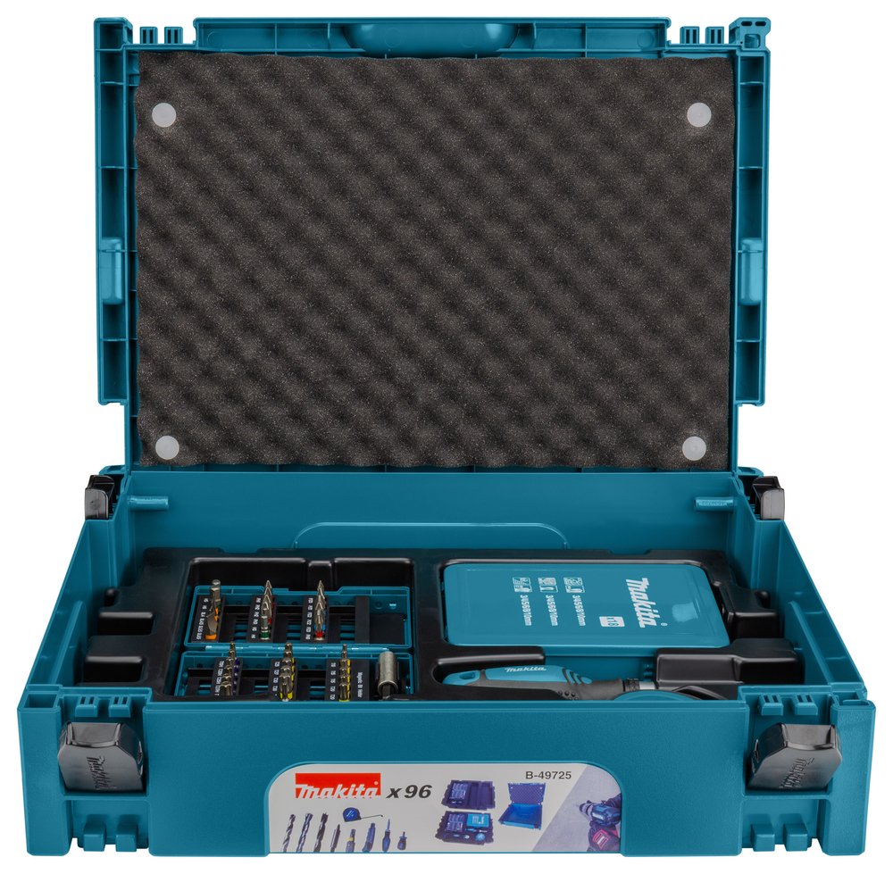 Set de Accesorios Makpac 96 Piezas Makita B-49725 1 M 10 Mm perforación fijación - Imagen 9