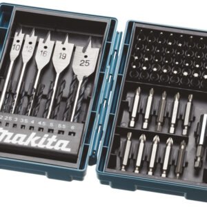Estuche de Brocas y Puntas 71 Piezas Makita B-50295 6 Mm 25 Mm perforación fijación