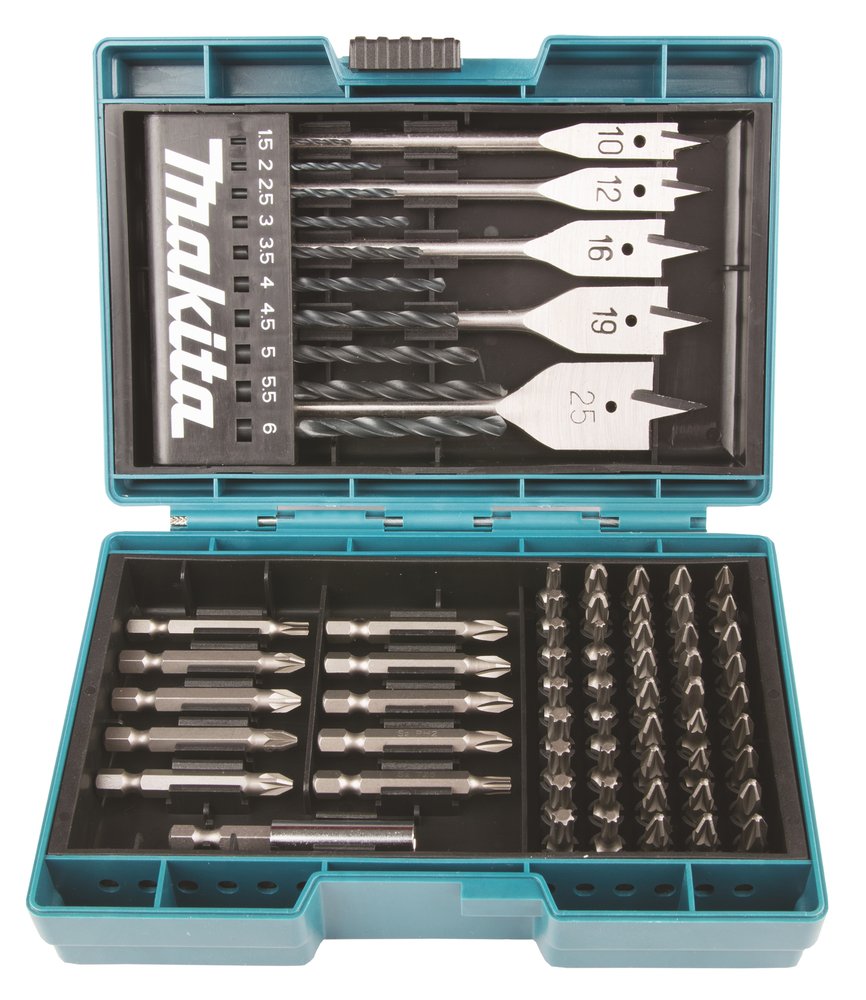 Estuche de Brocas y Puntas 71 Piezas Makita B-50295 6 Mm 25 Mm perforación fijación - Imagen 2