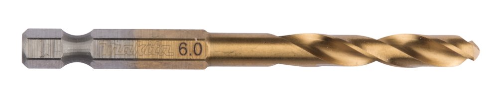 Broca de Metal Hss-tin, 6,0 X 80 Mm Makita B-50974 0X80 Mm perforación fijación - Imagen 3