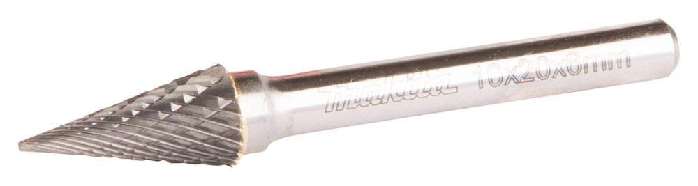 Muela TCT 10 X 20 X 6 Mm, Corte de Diamante, SM Makita B-52847 10X20X6 Mm Inox trabajo metal acero inoxidable