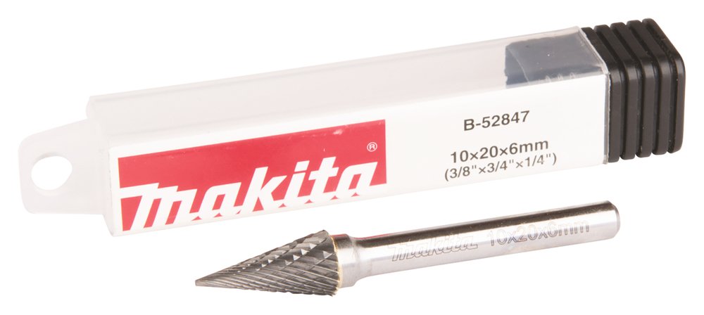 Muela TCT 10 X 20 X 6 Mm, Corte de Diamante, SM Makita B-52847 10X20X6 Mm Inox trabajo metal acero inoxidable - Imagen 3