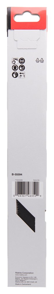 Sierra de Sable 305 X 1,25 Mm Makita B-55594 305X1 Inox corte acero inoxidable - Imagen 3