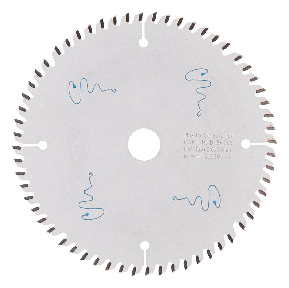 Disco Sierra Circular , Specialized T C T, 165 X 20 Mm, 60 D Makita B-56786 165X20 Mm corte - Imagen 2