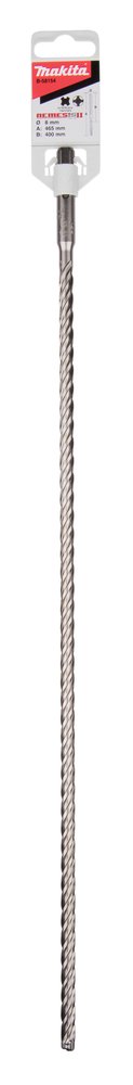 Broca para Sds-plus, Nemesis 2, 8 X 465 Mm Makita B-58154 8X465 Mm Mate perforación fijación - Imagen 3