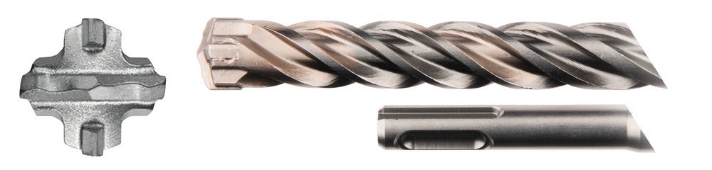 Broca para Sds-plus, Nemesis 2, 24 X 250 Mm Makita B-58693 24X250 Mm Mate perforación fijación