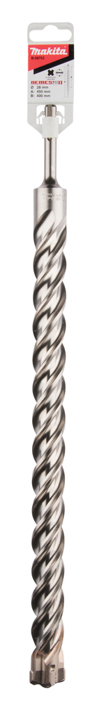 Broca para Sds-plus, Nemesis 2, 28 X 450 Mm Makita B-58752 28X450 Mm Mate perforación fijación - Imagen 3