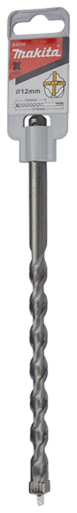 Broca de Hormigón para Sds-plus 12 X 210 Mm Makita B-62745 12X210 Mm perforación fijación